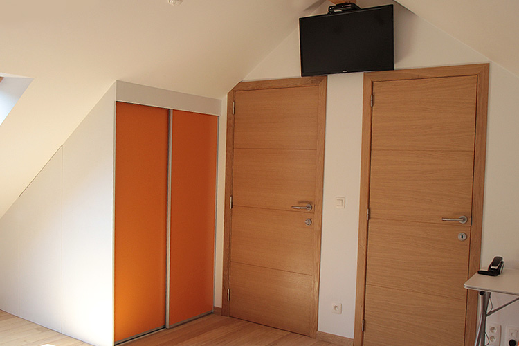Chambre d'hôtel Double 4 coin bureau
